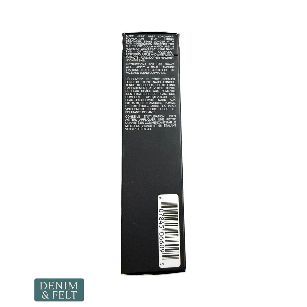 NEW NARS Natural Radiant Longwear Foundation Patagonia Medium 1.2 Full Coverage